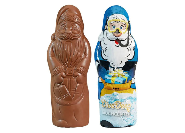 MAXI-Schoko-Weihnachtsmann, personalisierbar für maximale Wirkung TK Gruppe® Grosshandel 