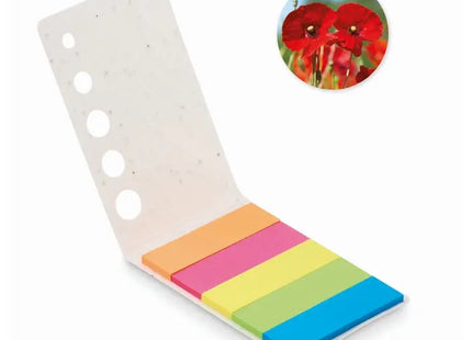 MEMO SEED Markerblock aus Samenpapier - Weiß, Öko & Praktisch TK Gruppe® Grosshandel 