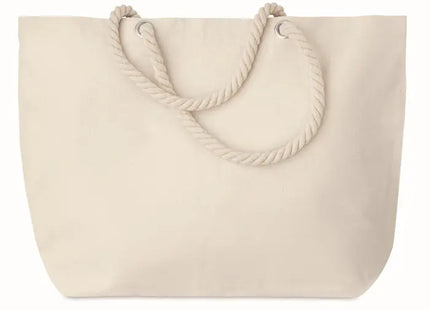 MENORCA Strandtasche in Beige mit Kordelgriff – Stilvoll & Geräumig TK Gruppe® Grosshandel 