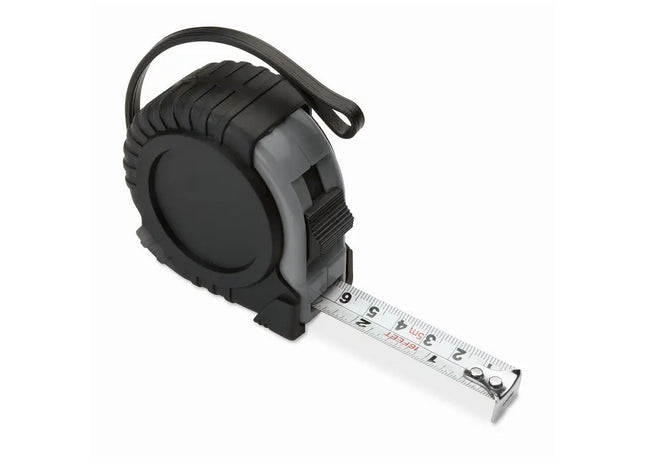 MIA Rollbandmaß - 5m - grau Präzises und langlebiges Messwerkzeug TK Gruppe® Grosshandel 