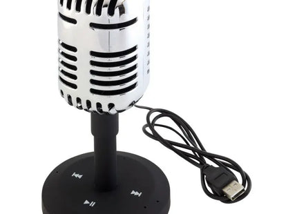 MICROPHONE Kabelloser Lautsprecher Schwarz - Klarer Klang und Stil TK Gruppe® Grosshandel 