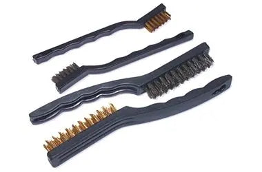 MINI-BURSTENSATZ : Kompaktes Pinselset für vielseitige Anwendungen: Mini-Bürstenset für präzises Reinigen und Polieren TK Gruppe® Grosshandel 