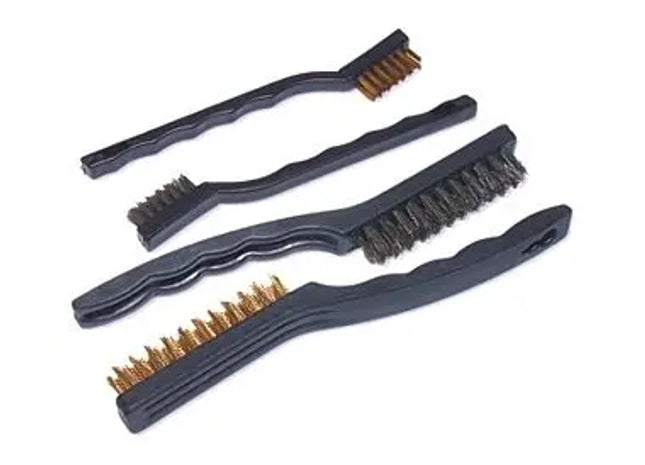 MINI-BURSTENSATZ : Kompaktes Pinselset für vielseitige Anwendungen: Mini-Bürstenset für präzises Reinigen und Polieren TK Gruppe® Grosshandel 