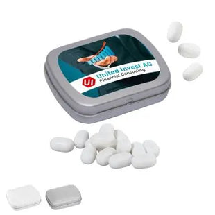 MINI-Klappdose mit 22g Tic Tac – Personalisiert für Marketing und Events TK Gruppe® Grosshandel 