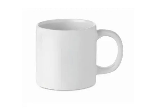 MINI SUBLIM Keramikbecher 200 ml für Sublimationsdruck - Reinweiß TK Gruppe® Grosshandel 
