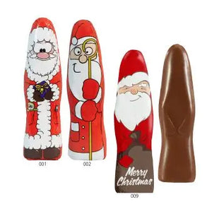 MINI Schoko-Weihnachtsmännchen - Standardmotive mit hochwertigem Druck TK Gruppe® Grosshandel 