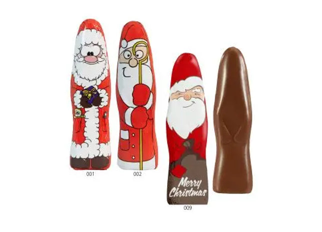 MINI Schoko-Weihnachtsmännchen - Standardmotive mit hochwertigem Druck TK Gruppe® Grosshandel 