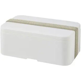 MIYO Lunchbox in Weiß und Kieselgrau – Elegant, Kompakt und Ideal für den Alltag TK Gruppe® Grosshandel 