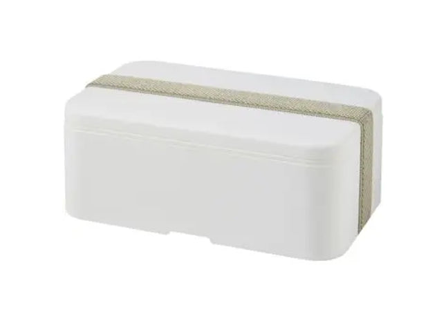 MIYO Lunchbox in Weiß und Kieselgrau – Elegant, Kompakt und Ideal für den Alltag TK Gruppe® Grosshandel 