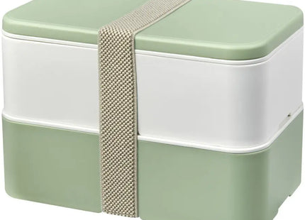 MIYO Renew Double-Lunchbox - Ivory White, Seaglass Green, Pebble Grey, Durable, Stylish TK Gruppe® Grosshandel 