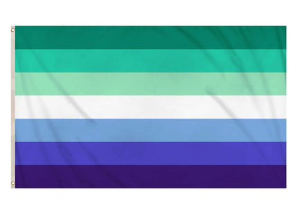 MLM Pride Flag 5Ft x 3Ft – Große, langlebige Flagge für LGBTQ+ Men Loving Men Events TK Gruppe® Grosshandel 