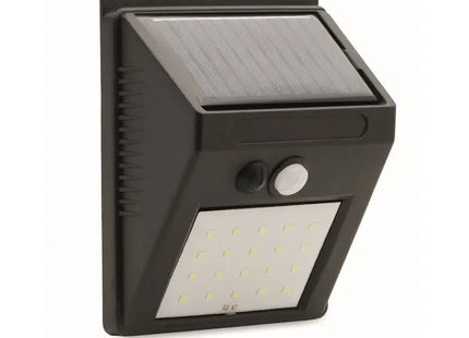 MOTI Solar-LED-Sicherheitslicht mit Bewegungssensor - Schwarz TK Gruppe® Grosshandel 