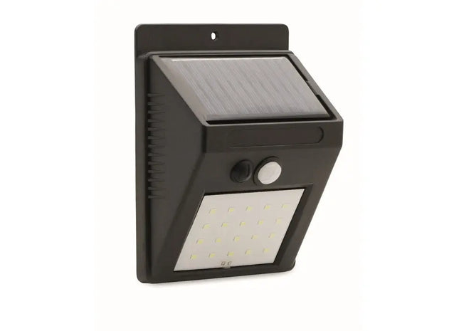 MOTI Solar-LED-Sicherheitslicht mit Bewegungssensor - Schwarz TK Gruppe® Grosshandel 