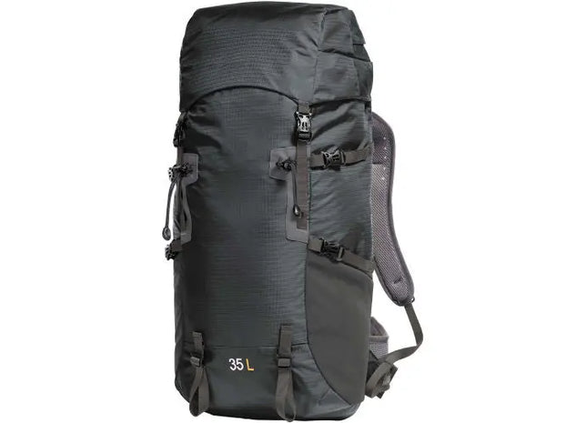 MOUNTAIN Trekking Rucksack, Anthrazit, Robust und Praktisch für Outdoor-Abenteuer TK Gruppe® Grosshandel 
