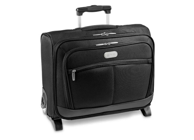 MOURA Laptop-Rollkoffer 15.6 - schwarz: Idealer Business-Trolley für Ihre Reisen TK Gruppe® Grosshandel 