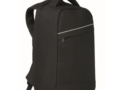 MUNICH Schwarzer 600D RPET Rucksack – Stilvoll und Funktionell TK Gruppe® Grosshandel 