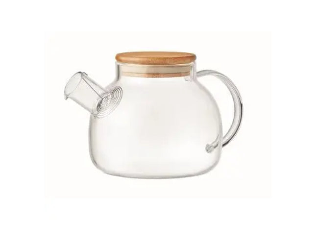 MUNNAR Teekanne aus Borosilikatglas 850ml: Klar & Elegant TK Gruppe® Grosshandel 