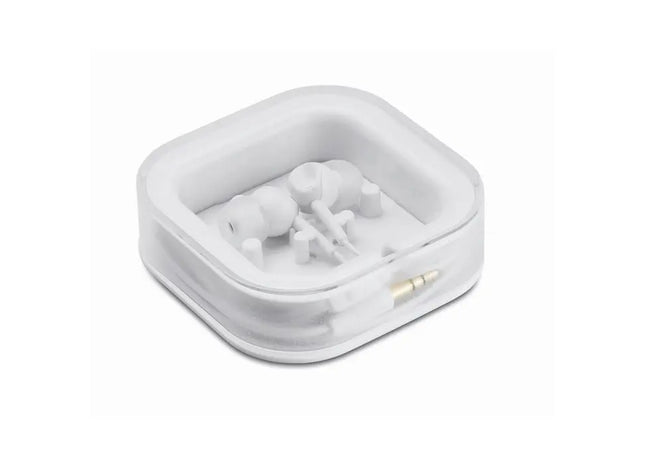 MUSISOFT Silikon In-Ear Ohrhörer - Purweiß TK Gruppe® Grosshandel 