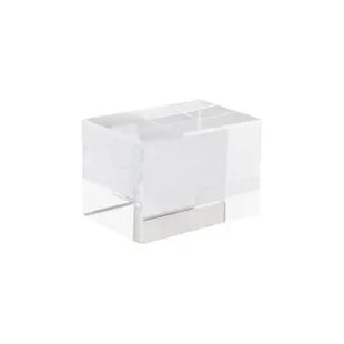 Macon Transparenter Glasblock - Vielseitig, Modern und Dekorativ TK Gruppe® Grosshandel 