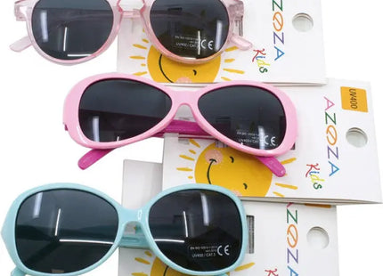 Mädchen Sonnenbrillen Basis-Set, 12-fach sortiert, UV400 Schutz TK Gruppe® Grosshandel 