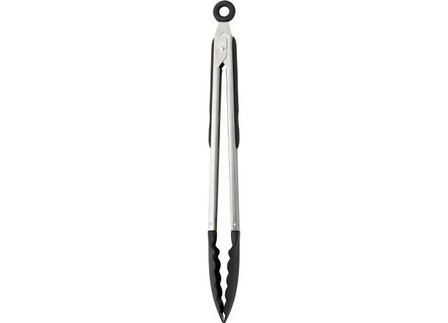 Maeve Edelstahl Grillzange - Elegant in Schwarz & Silber TK Gruppe® Grosshandel 
