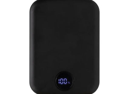 MagBoost 5.000mAh Magnet-Powerbank aus recyceltem RCS-Kunststoff - Schwarz TK Gruppe® Grosshandel 