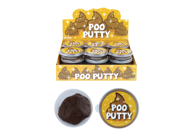 Magic Poo Slime, 40 g, 7 cm x 2 cm – originelles Gag-Spielzeug für Kinder und Streiche TK Gruppe® Grosshandel 