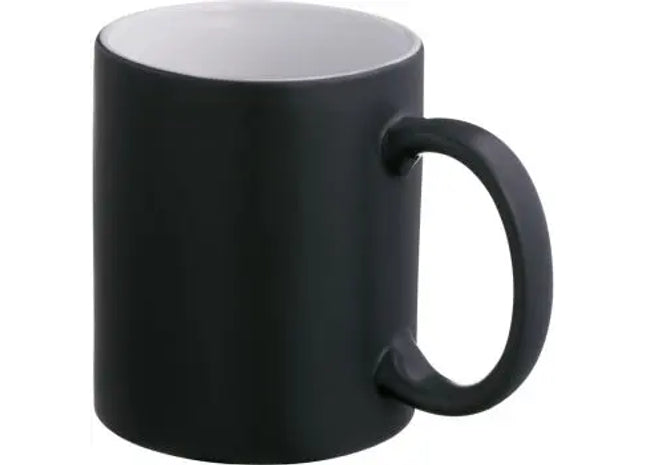 Magische 300ml Sublimationstasse Sirmione - Farbe wechselnd - schwarz Personalisierbare Tasse TK Gruppe® Grosshandel 