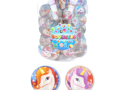 Magische Einhorn-Kugeldüsen – 3,3 cm Durchmesser, 4 verschiedene Farben – Spaßspielzeug für Kinder TK Gruppe® Grosshandel 