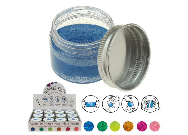 Magische Glitzerknete, 30 g TK Gruppe® Grosshandel 