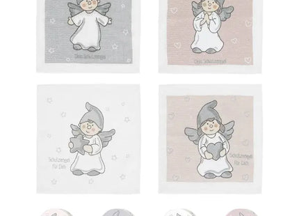 Magische Handtücher Schutzengel, 30x30cm, 4er-Set - Zauberhafte Reinigungshelfer TK Gruppe® Grosshandel 