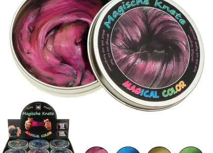Magische Knete „Magic-Colours“, 8 cm Durchmesser TK Gruppe® Grosshandel 