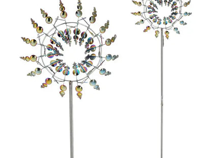 Magisches 3D Windrad, Mehrfarbig, Groß, ca. 100 cm hoch TK Gruppe® Grosshandel 