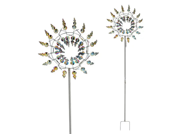 Magisches 3D Windrad, Mehrfarbig, Groß, ca. 100 cm hoch TK Gruppe® Grosshandel 