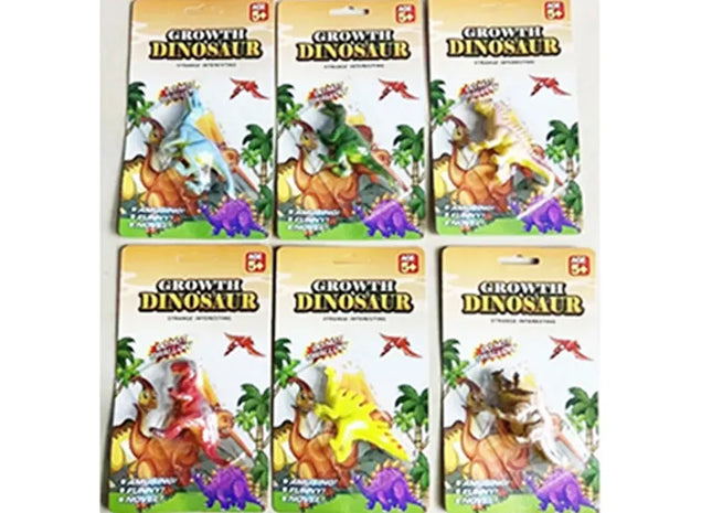 Magisches DINO Set, 6 verschiedene Miniaturfiguren, 9cm - Zauberhaftes Spielset TK Gruppe® Grosshandel 