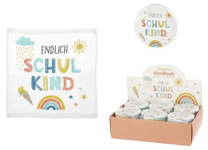 Magisches Handtuch zum Schulanfang, 30x30cm - Spaßiges Reinigungszubehör für Kinder TK Gruppe® Grosshandel 
