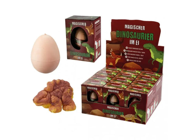 Magisches Wachsendes Dinosaurier-Ei, Set von 6, 10cm - Entdecke Urzeitriesen TK Gruppe® Grosshandel 