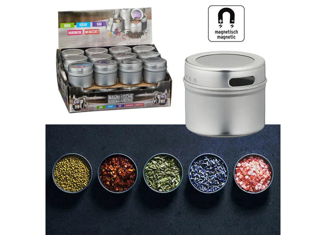 Magnetische Aufbewahrungsbox – Praktische Lösung für Büro & Zuhause TK Gruppe® Grosshandel 