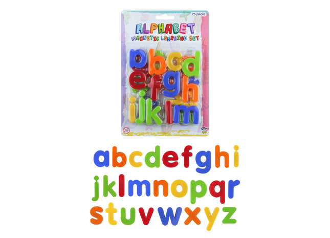 Magnetisches Alphabet-Set, 4 cm große Buchstaben, 26-teilig, Spielzeug für Kinder TK Gruppe® Grosshandel 