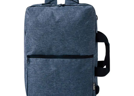 Makarzur Dokumentenrucksack aus RPET – Dunkelblau und Elegant TK Gruppe® Grosshandel 