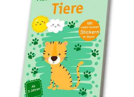 Mal- & Rätselblock Tiere - Kreativer Tierischer Rätselspaß TK Gruppe® Grosshandel 