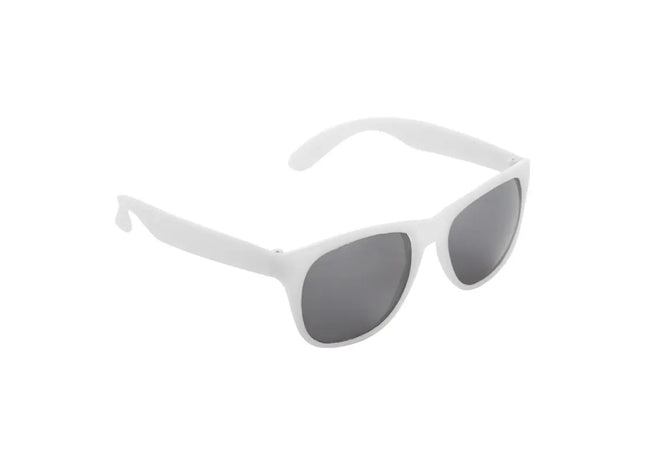 Malter Sonnenbrille in Weiß, Stylische UV-Schutzbrille, Trendige Modebrille TK Gruppe® Grosshandel 