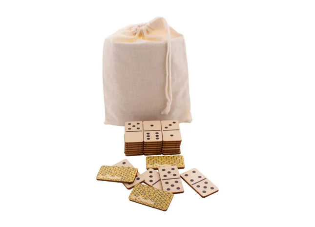 Maltese Custom Domino-Spielset – Natürlich & Personalisierbar TK Gruppe® Grosshandel 