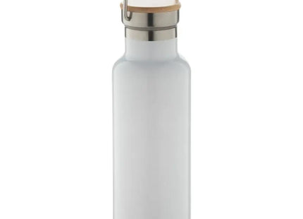 Manaslu Subo 500 ml Sublimations-Thermoflasche, Weiß-Silber TK Gruppe® Grosshandel 