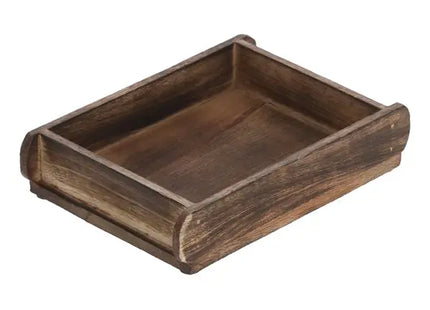 Mangoholz-Tablett, 26x16cm - Kompaktes und stilvolles Servierbrett TK Gruppe® Grosshandel 