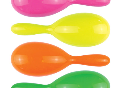 Maracas 19 cm in 4 verschiedenen Farben, Rhythmusinstrumente für Musik & Party TK Gruppe® Grosshandel 