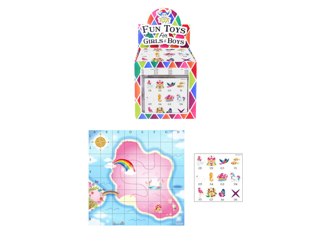 Märchenhaftes Schatzkartenspiel, 195 x 195 mm – Abenteuer-Brettspiel für Kinder TK Gruppe® Grosshandel 