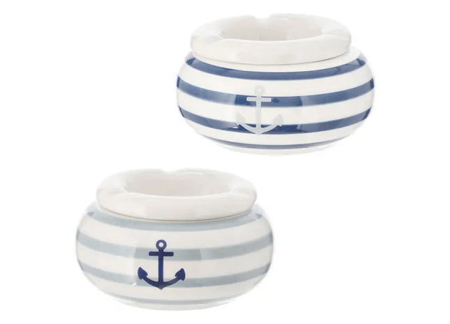 Maritime Sturmaschenbecher, 2er-Set, wetterfest, Ø 11 cm TK Gruppe® Grosshandel 