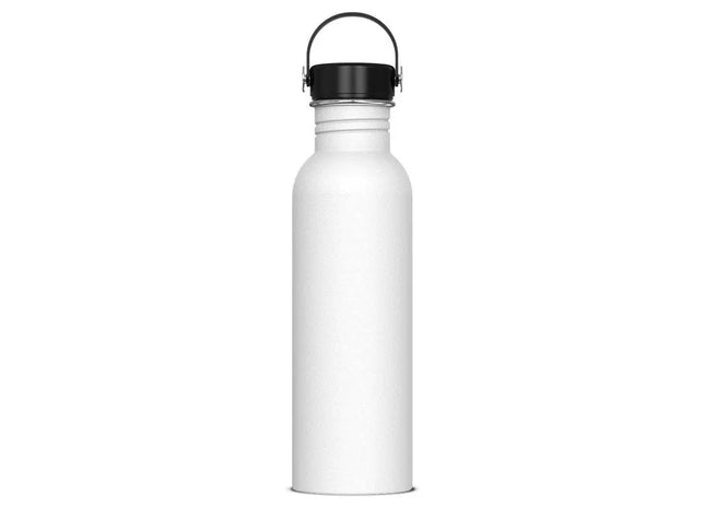 Marley Großvolumige Wasserflasche, 750ml - Robust & Stilvoll, Weiß TK Gruppe® Grosshandel 