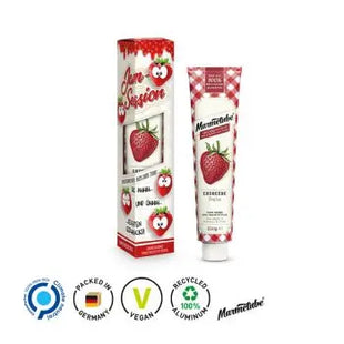 Marmetube Erdbeer-Fruchtaufstrich - Werbeverpackung mit hochwertigem Druck TK Gruppe® Grosshandel 